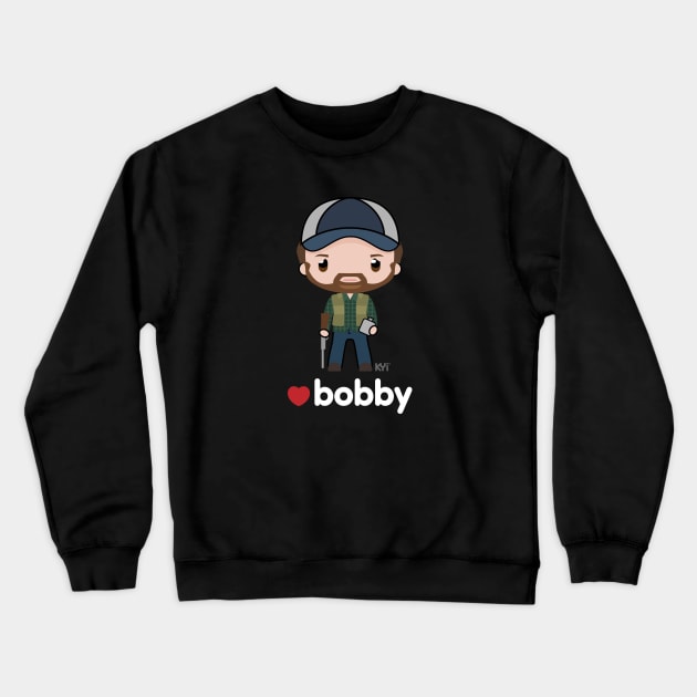 Love Bobby - Supernatural Crewneck Sweatshirt by KYi